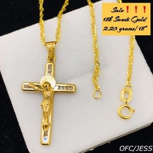 18k real gold necklaces. stuff coming next week
